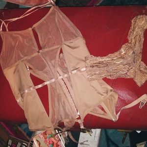 Racerback cutout Corset